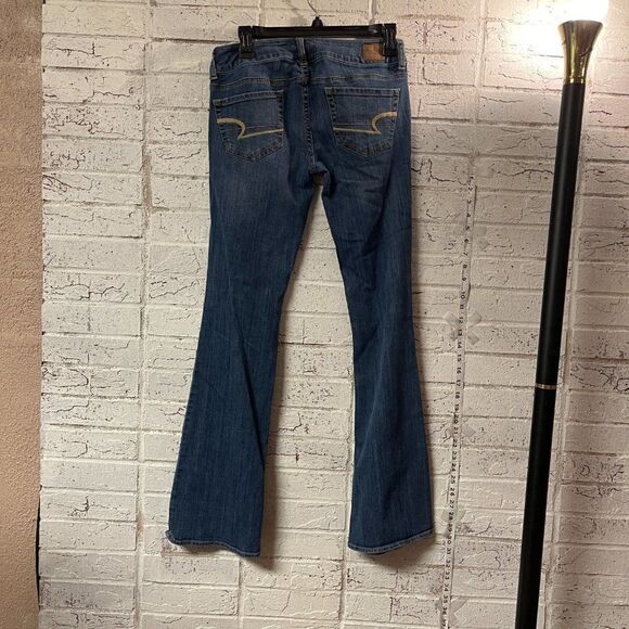 American Eagle Super Stretch Blue Denim Jeans 4 - Picture 4 of 10